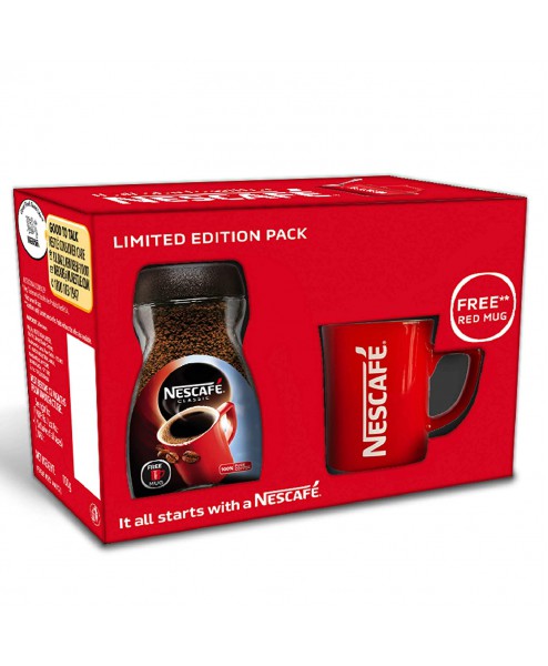 Nescafe with Red mug Instant Coffee 100 gm