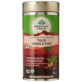 Organic India Tulsi Masala Chai, 100 GM Tin