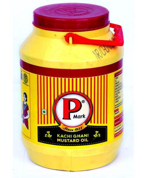 P Mark Mustard Oil, 2Ltr