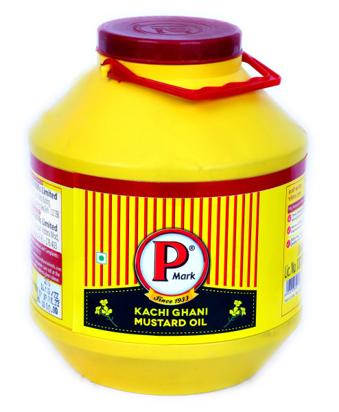 P Mark Mustard Oil, 5Ltr