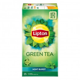  Lipton mint Burst Green Tea 25 tea bags