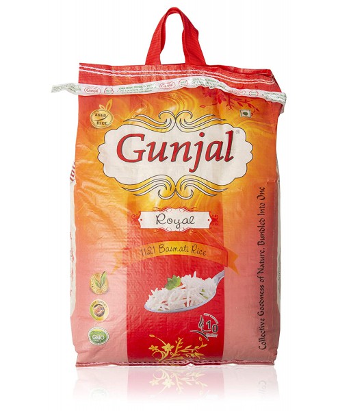 Gunjal Royal Basmati Rice, 25 Kg