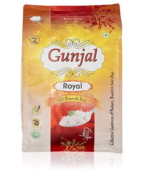 Gunjal Royal Basmati Rice, 5 Kg