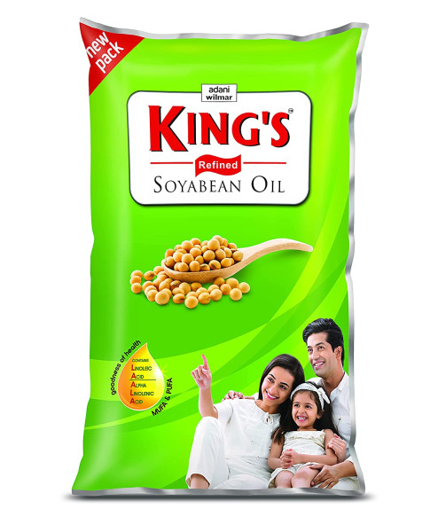 King's Refined Soya Bean Oil, 1L