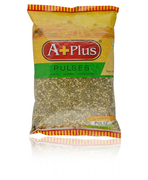 APLUS Moong with Chilka, 1 kg