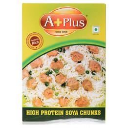 A+Plus High Protein Soya Chunks 200 gm 