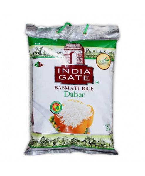 India Gate Basmati Rice Dubar, 5kg