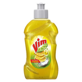 Vim Dishwash Liquid Gel Lemon, 500 ml Bottle