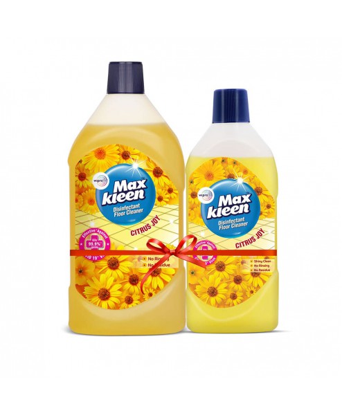 Maxkleen Disinfectant Surface Cleaner Citrus Joy, 975 ml + 500ml