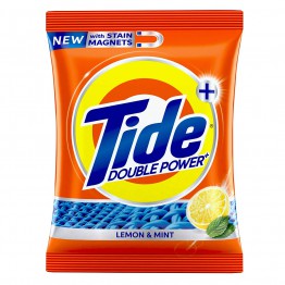 Tide Plus Detergent Washing Powder with Extra Power Lemon and Mint Pack, 500 gm