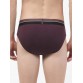 High-cut Briefs with Multicolor Exposed Waistband M