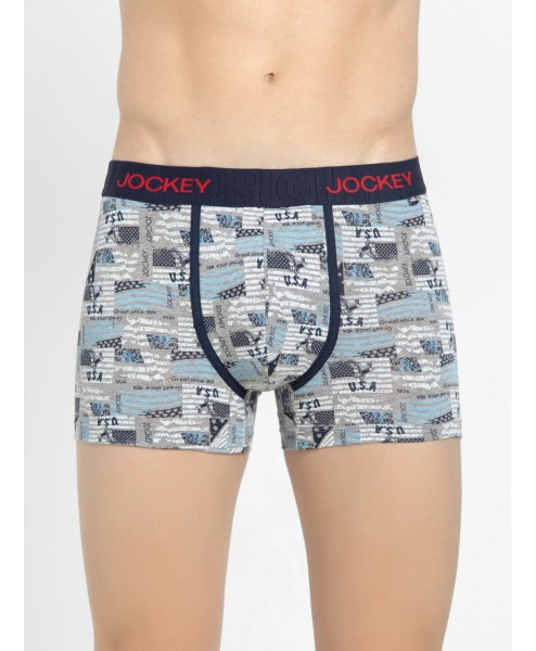 Ultra-soft Modern Trunks with Double layer Contoured Pouch - Assorted Prints
