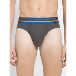 High-cut Briefs with Multicolor Exposed Waistband Pack of 2 M