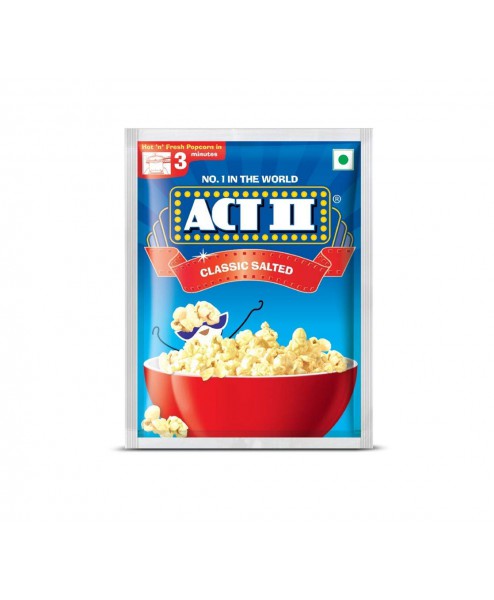 ACT II Instant Classic Salted Popcorn, 40g