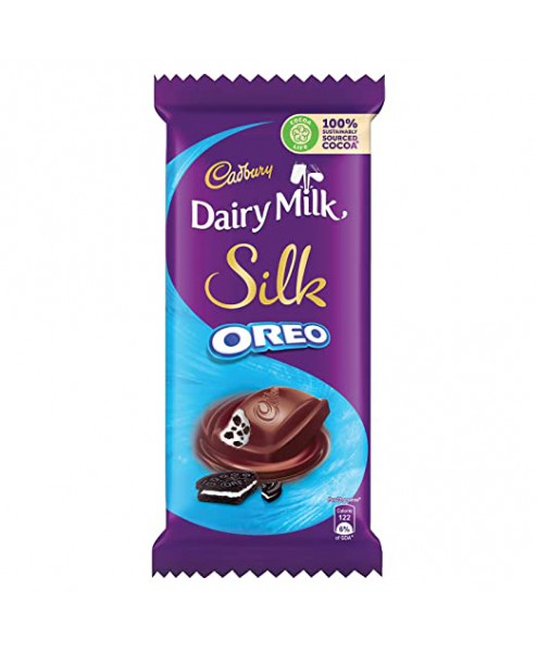 Cadbury Dairy Milk Silk Oreo Chocolate Bar 60gm