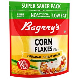 Bagrry's Original & Healthier Cornflakes Plus 800 gm