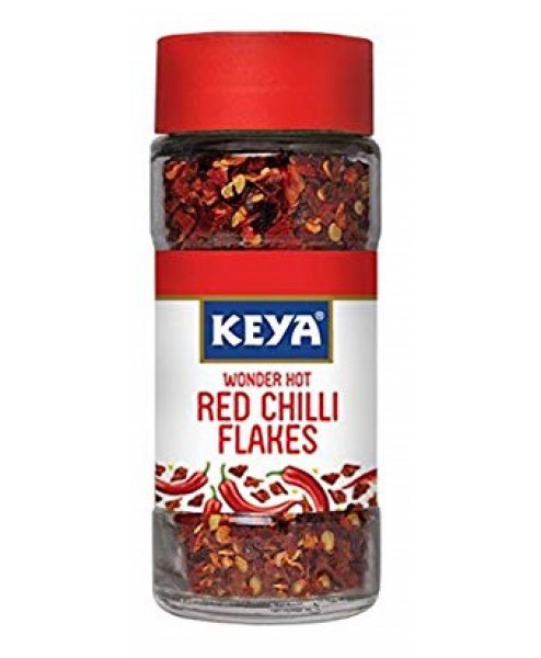 Keya Red Chilli Flakes, 40g