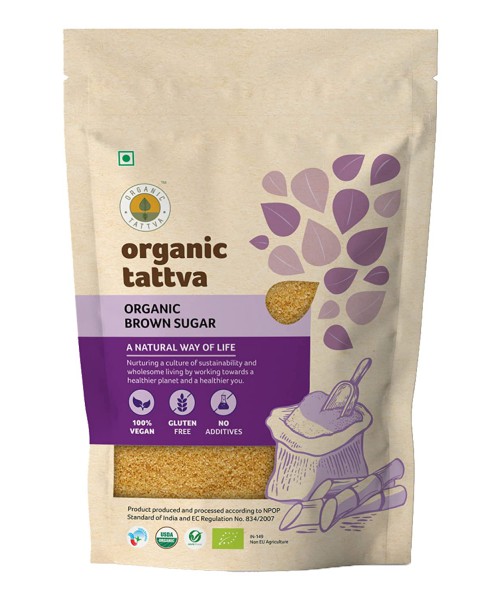 Organic Tattva, Brown Sugar, 1kg