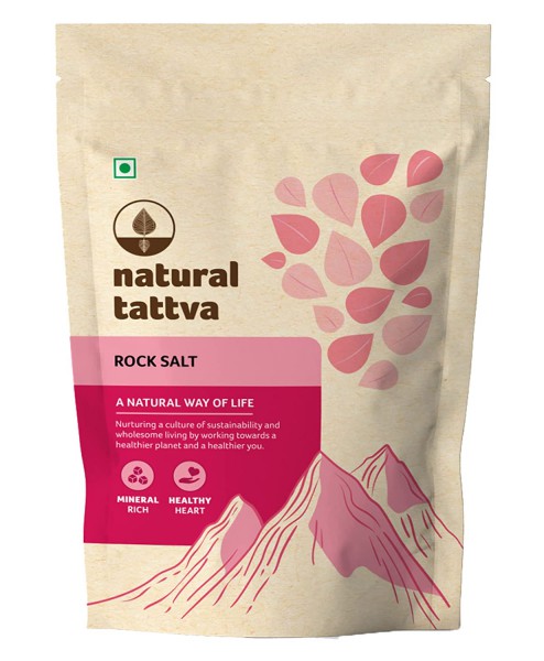  Organic Tattva Natural Rock Salt, 500g
