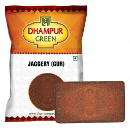 Dhampur Green Jaggery (Gur), 1kg