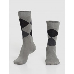Mercerized Cotton Calf Length Socks for Men