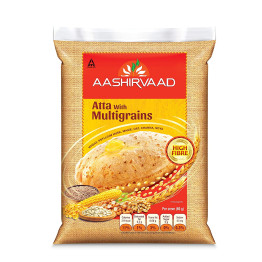 Aashirvaad Atta With Multigrains   (5Kg.)
