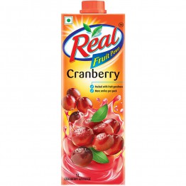 Real Fruit Power Juice, Cranberry, 1L